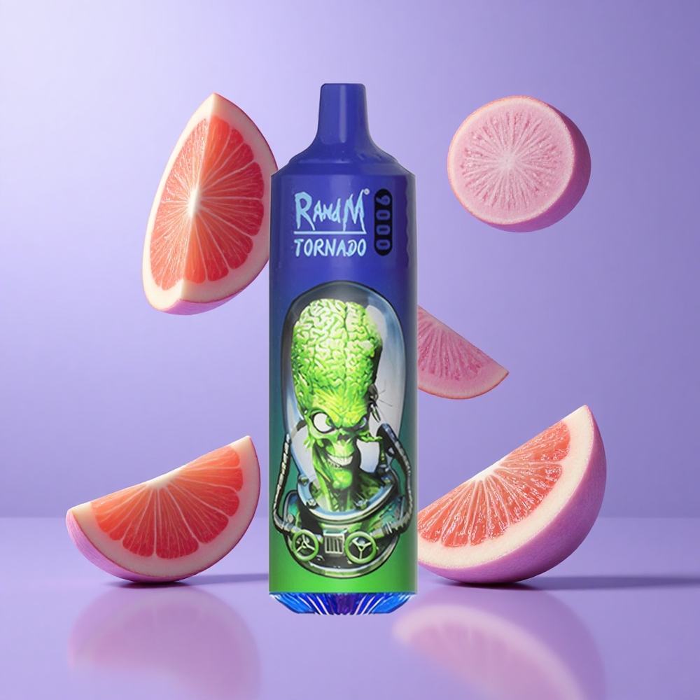 RandM Fumot Tornado 9000 Puffs Blau Deutschland großhandel 18 mL E-Liquid Kapazität
