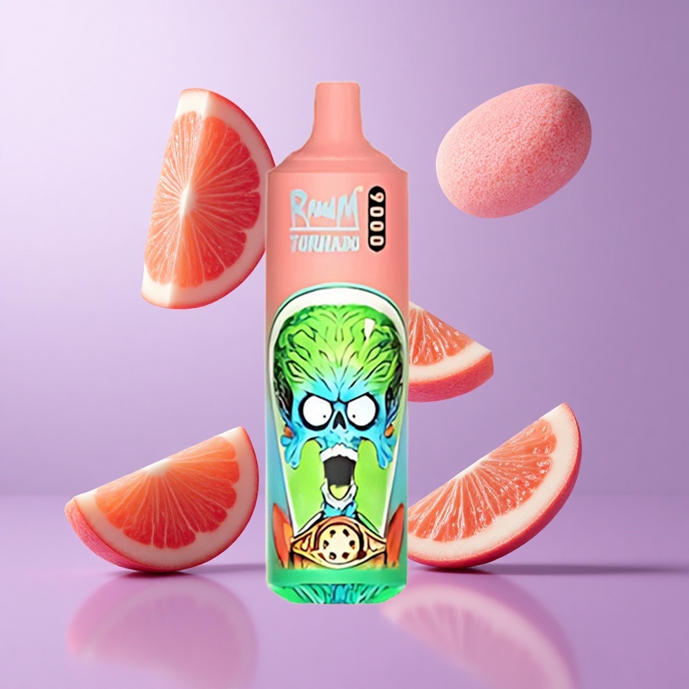 RandM Fumot Tornado 9000 Puffs Gummibärchen Deutschland großhandel 18 mL E-Liquid Kapazität