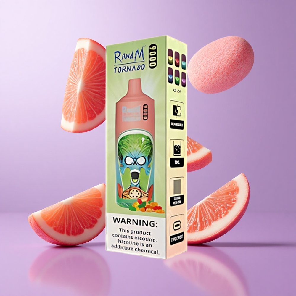 RandM Fumot Tornado 9000 Puffs Gummibärchen Deutschland großhandel 18 mL E-Liquid Kapazität