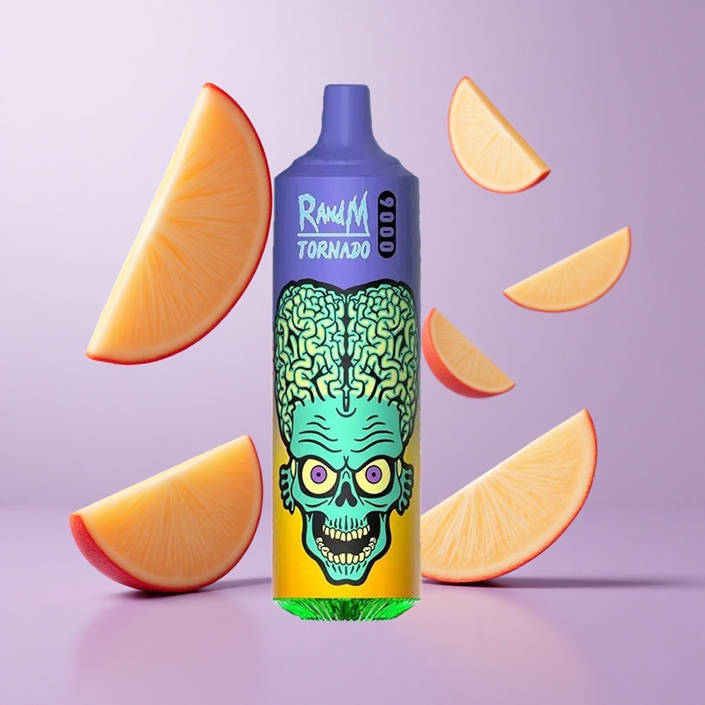 RandM Fumot Tornado 9000 Puffs Mango Deutschland großhandel 18 mL E-Liquid Kapazität
