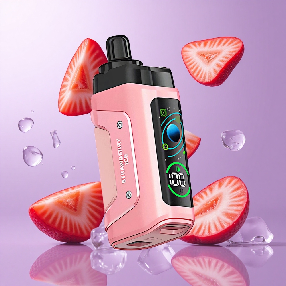 Razz Bar 45000 Puffs Einweg-Vape Erdbeere-Eis Deutschland großhandel Typ-C wiederaufladbar