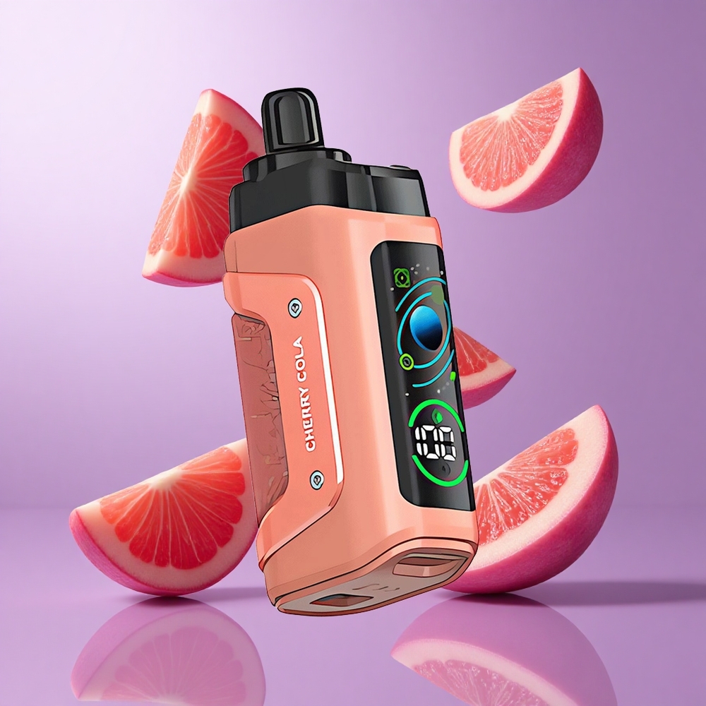 Razz Bar 45000 Puffs Wegwerf-Vape Kirsch-Cola Deutschland großhandel Typ-C wiederaufladbar