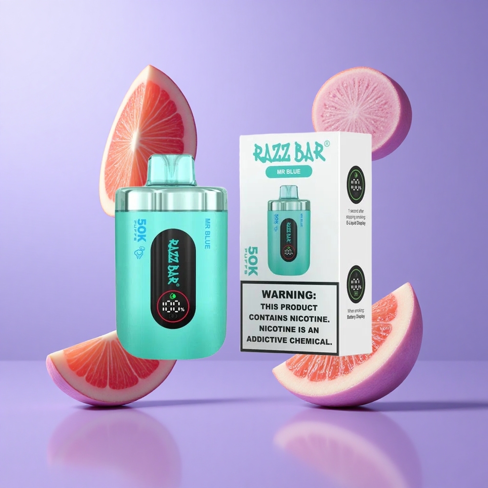 Razz Bar 50K Puffs Blau Deutschland großhandel 1.0 Ohm Mesh Coil