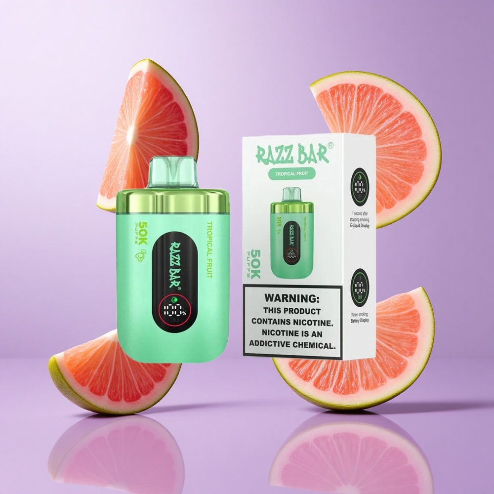 Razz Bar 50K Puffs Tropische Früchte Deutschland großhandel 1.0 Ohm Mesh Coil