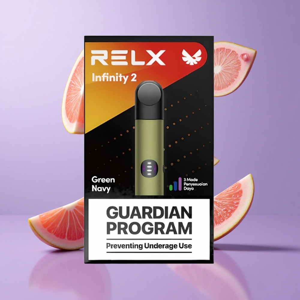 Relx Infinity 2 600-650 Puffs Grünmarine Deutschland großhandel Pod-Kapazität: 1,9 ml