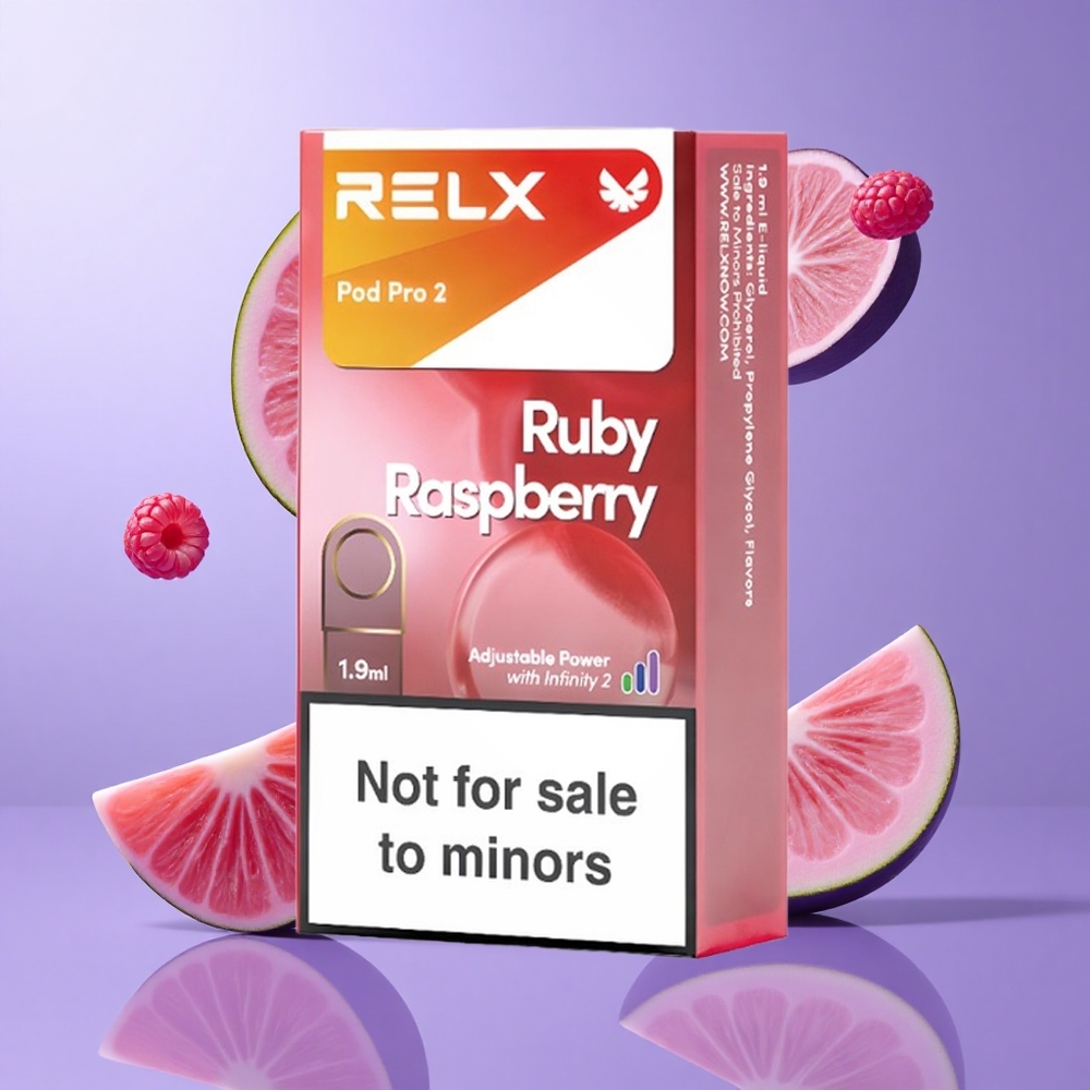 Relx Pod Pro 2 600 Puffs Blaue Himbeere Deutschland großhandel Nikotingehalt: 0%