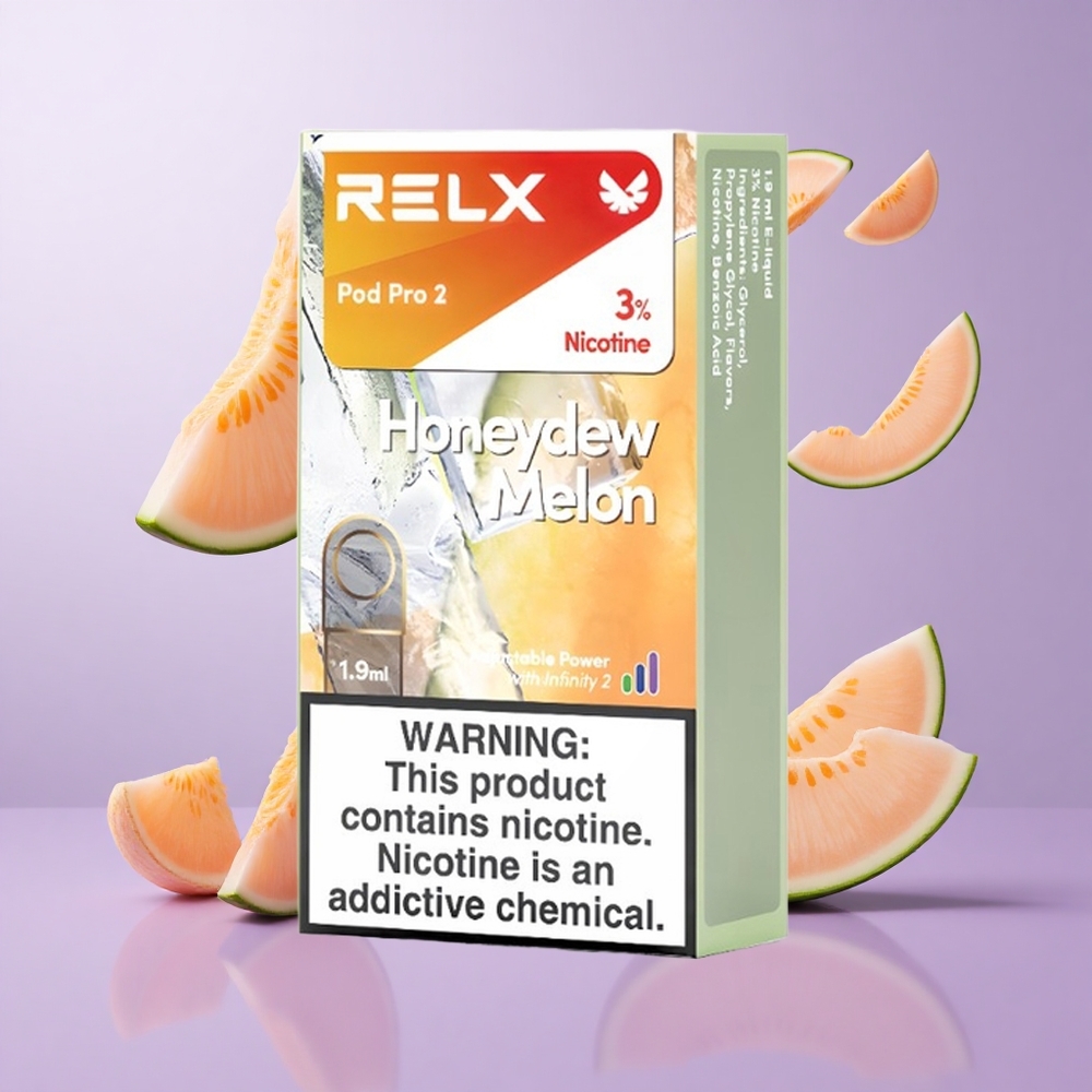 Relx Pod Pro 2 600 Puffs Honigmelone Deutschland großhandel Nikotingehalt: 3%