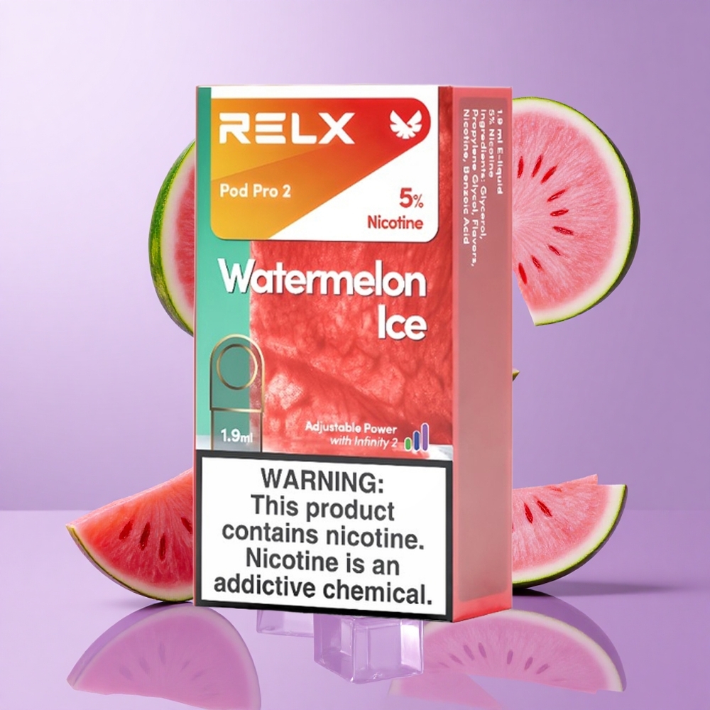 Relx Pod Pro 2 600 Puffs Wassermelone Eis Deutschland großhandel Nikotingehalt: 5%