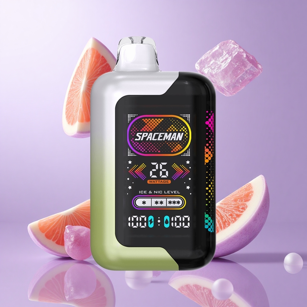 SMOK SPACEMAN SP40000 40000 Puffs Weiße Traube Eis Deutschland großhandel Integrierte Akkukapazität: 1000mAh