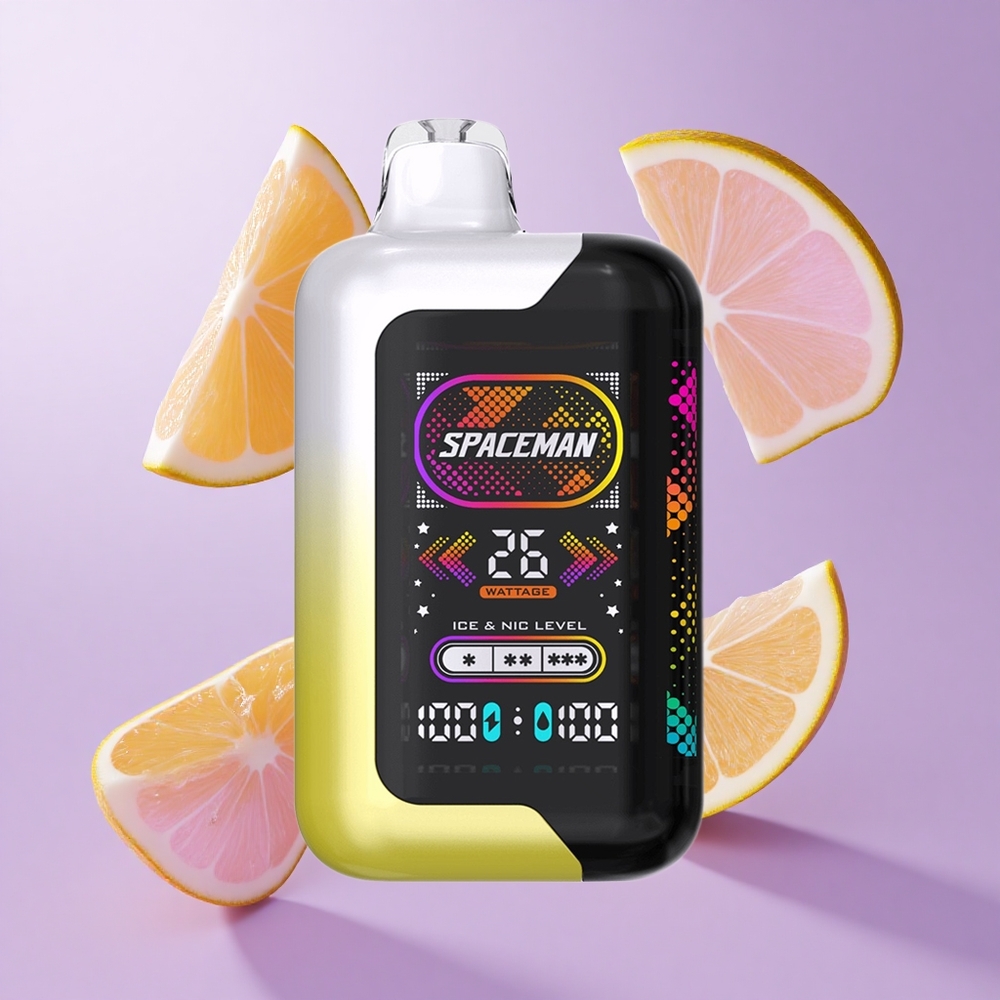 SMOK SPACEMAN SP40000 Wegwerf-Vape Zitrone Pop Deutschland großhandel Integrierte Akkukapazität: 1000mAh