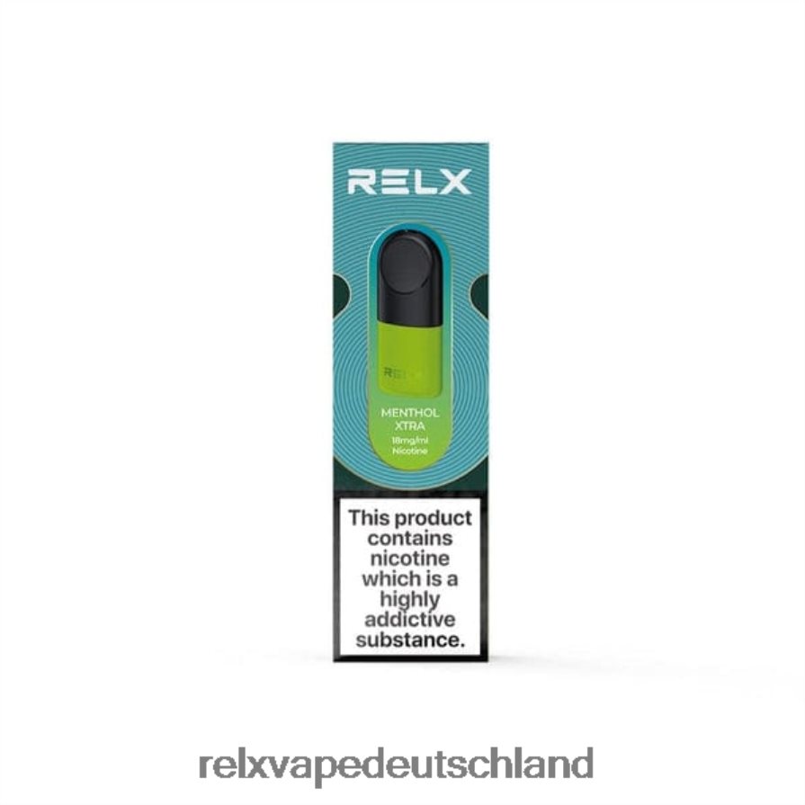 Menthol xtra RELX Schote - RELX pods Deutschland IUT8R32