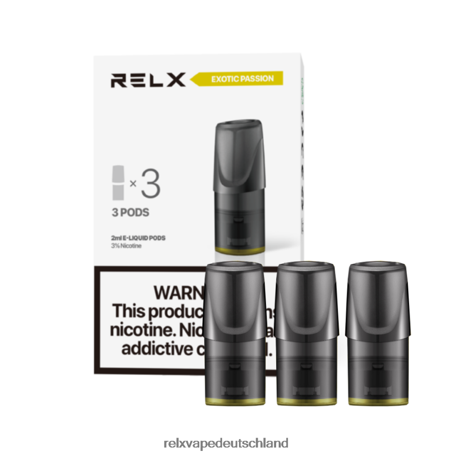 exotische Passionsfrucht-Maracuja-frisches Rot RELX Classic Schoten - RELX vape Deutschland IUT8R124