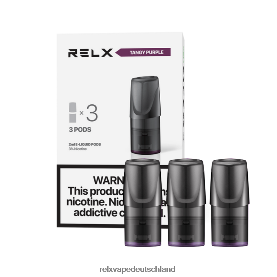 würzige violett-violette Traube RELX Classic Schoten - RELX vape preis IUT8R132