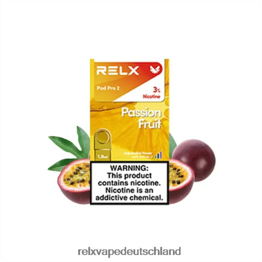 Passionsfrucht RELX Pod Pro 2 - 3 Pods - RELX vape preis IUT8R92