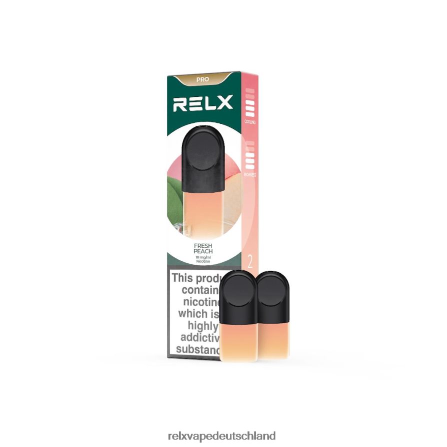 frischer Pfirsich RELX Pod Pro – 2 Pods - RELX pods günstig kaufen IUT8R10