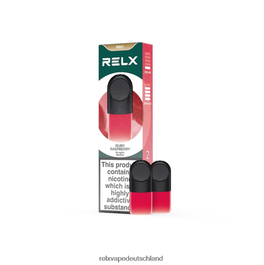 rubinrote Himbeere RELX Pod Pro – 2 Pods - RELX Berlin IUT8R9