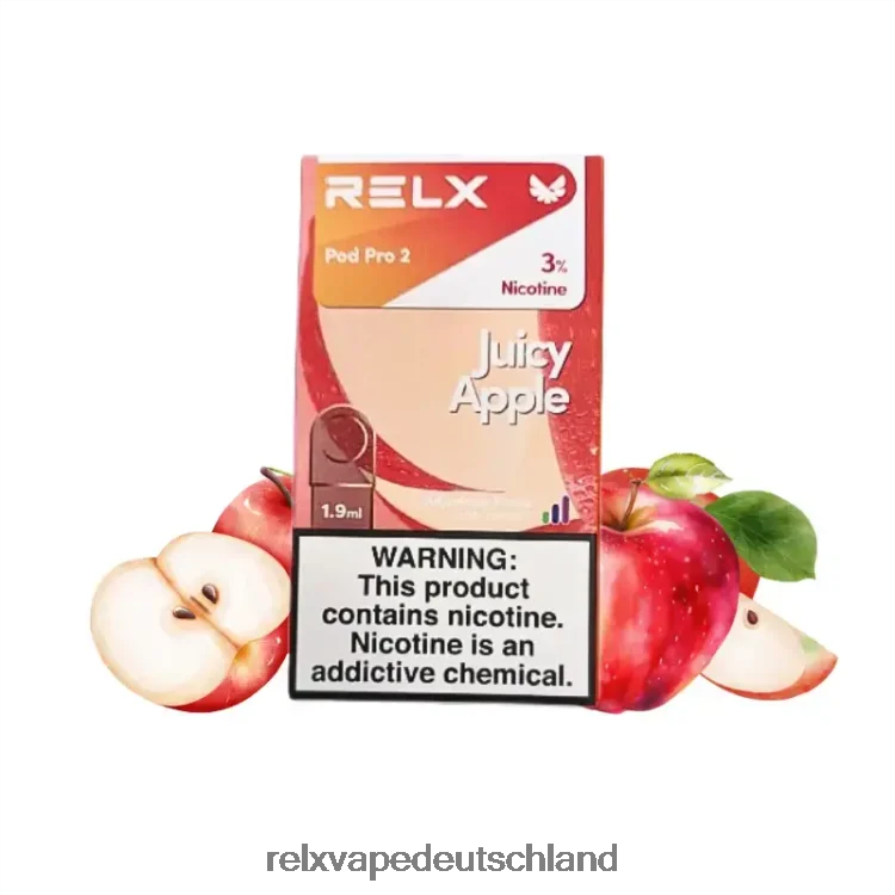 saftiger Apfel RELX Pod Pro 2 - 3 Pods - RELX pods kaufen IUT8R95