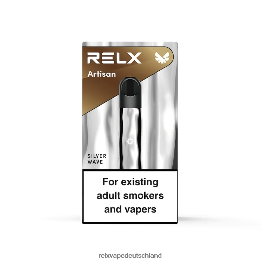 silberne Welle RELX Metal Artisan Gerät - RELX pods kaufen IUT8R65